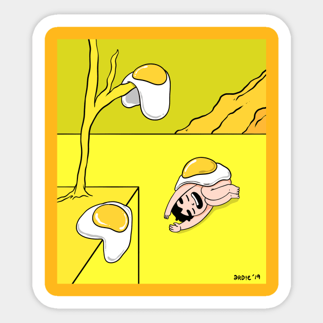 Fried Egg 2 Sticker by Talonardietalon